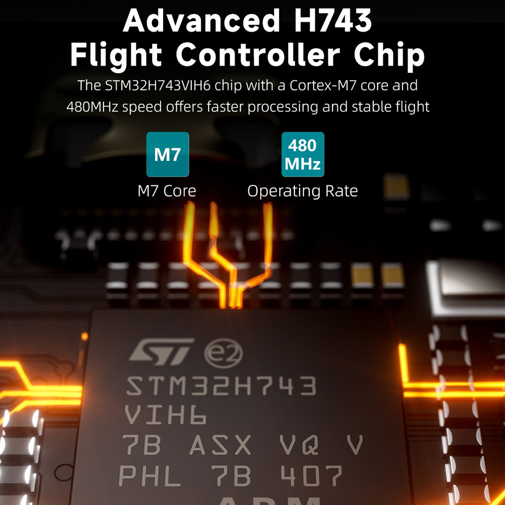 GEPRC TAKER H743 BT 8Bit 80A S - مراجعة Drone Gimbal Controller وسعره