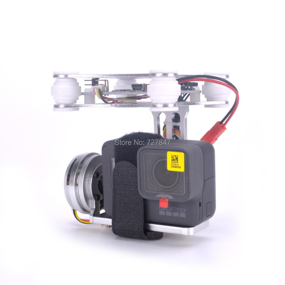 RTF FPV 3 محور/خفيفة الوزن 2-م - مراجعة Drone Gimbal For Gopro Hero وسعره